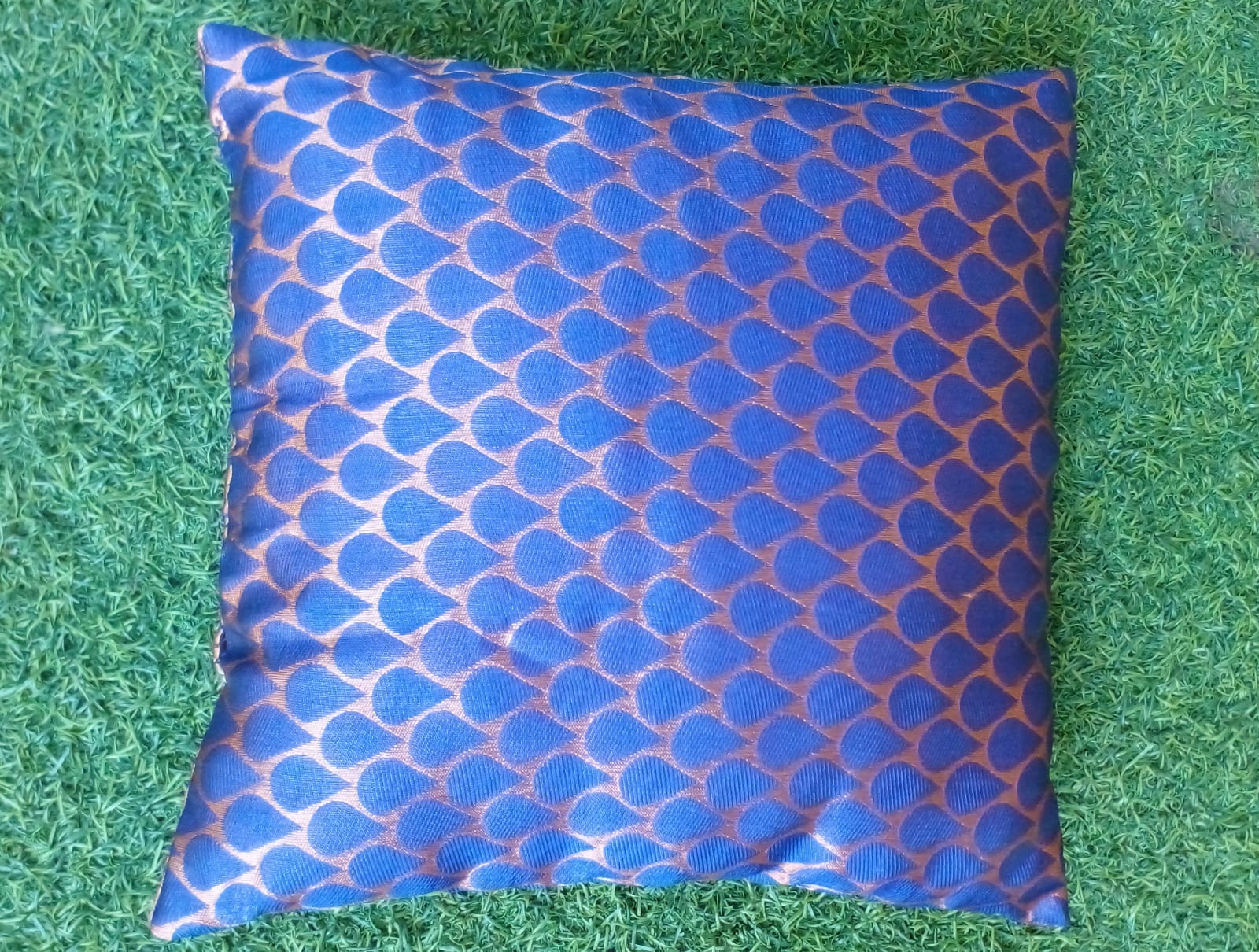 Mehendi Cushions Blue  HH