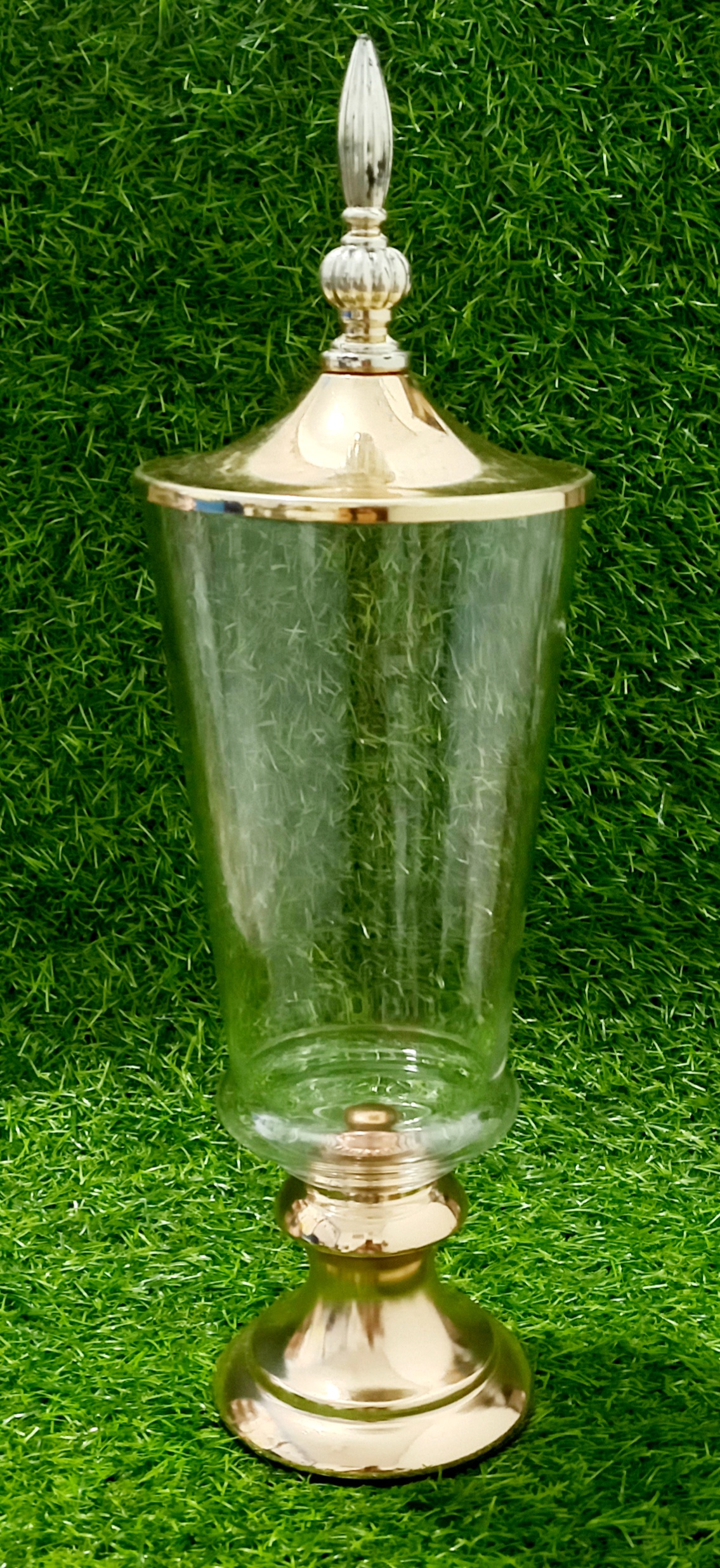 Height lid top to bottom 15 inches
diameter 5 inches