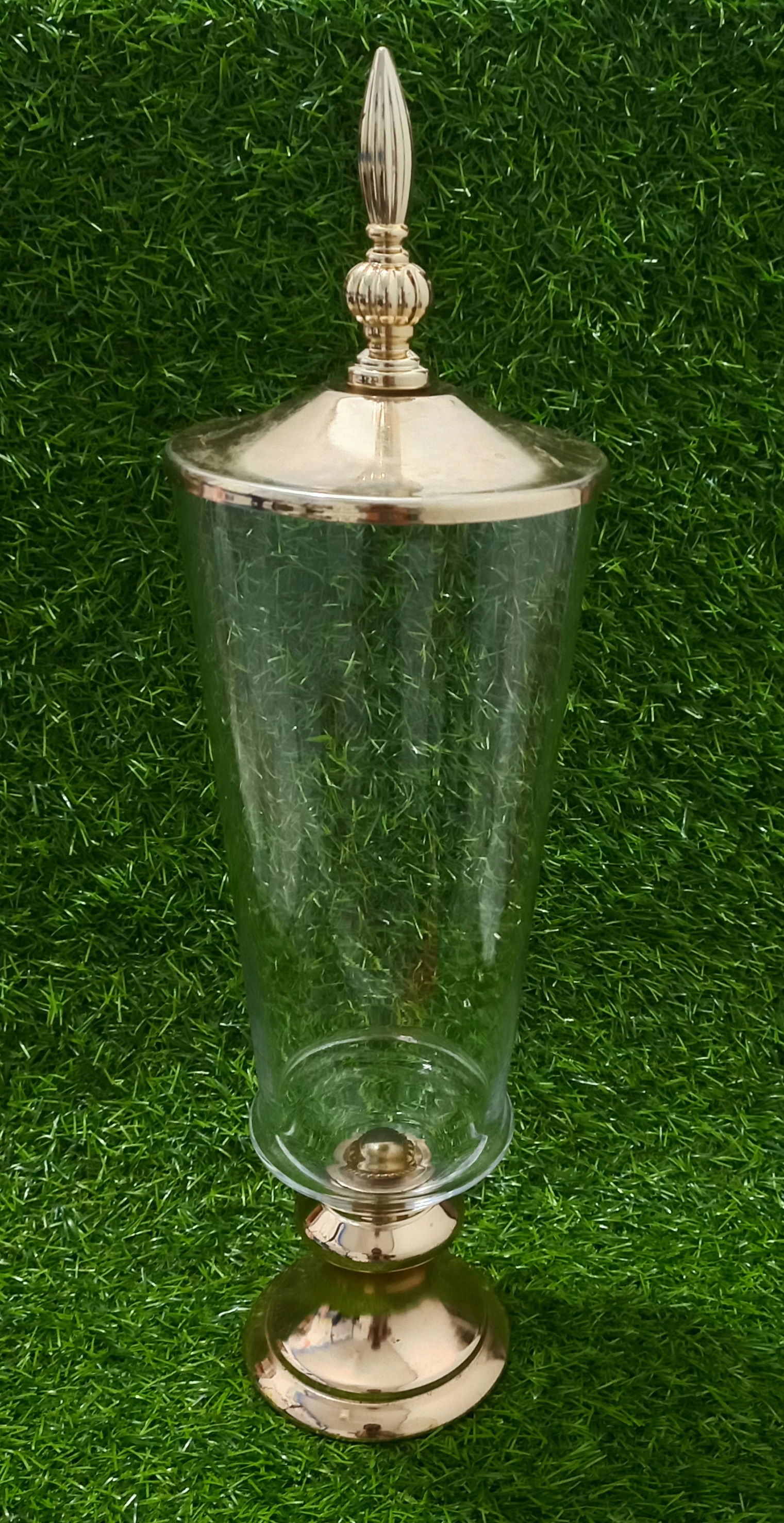 Height lid top to bottom 17 inches
diameter 5 inches