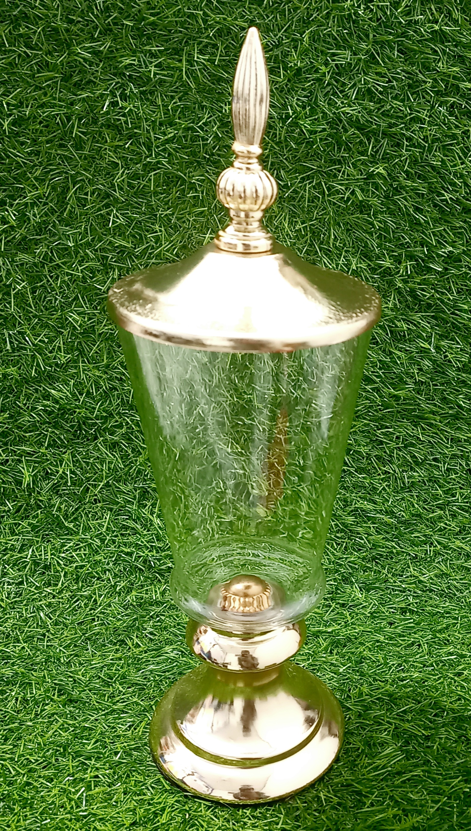 Height lid top to bottom 13 inches
diameter 5 inches