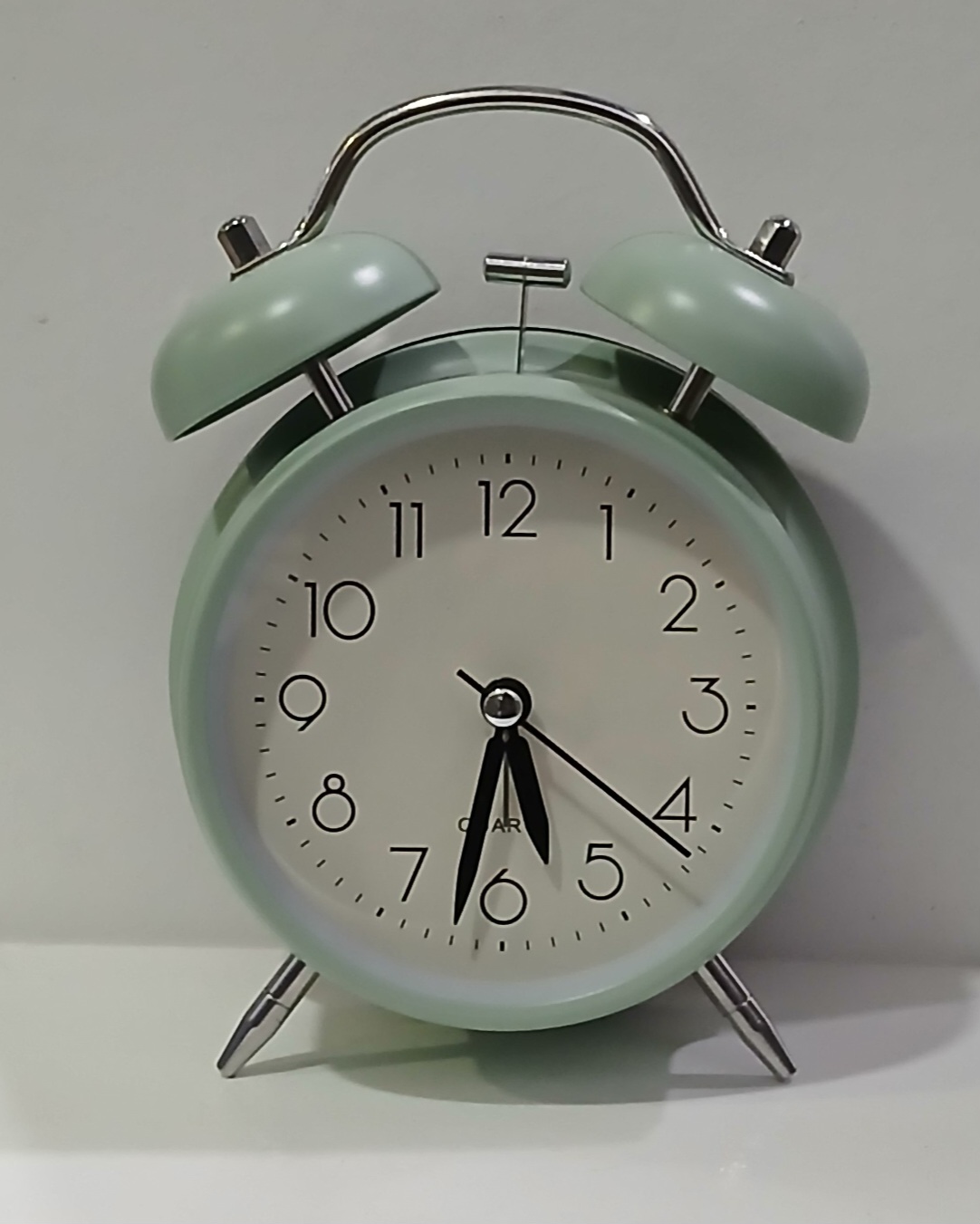 Vintage Clock Pastal Teal