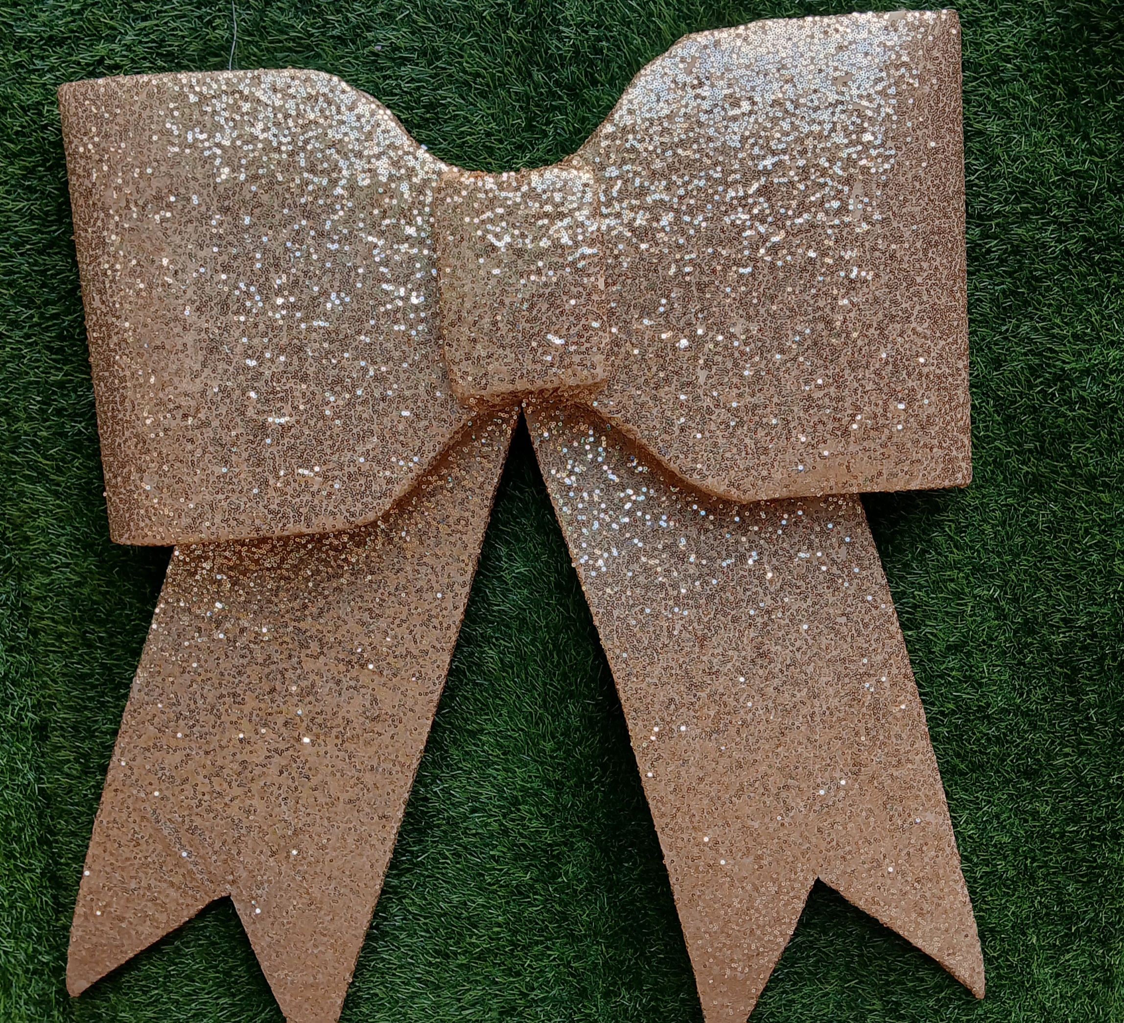 Shimmer Gold Bow Large For BackDrops HH
