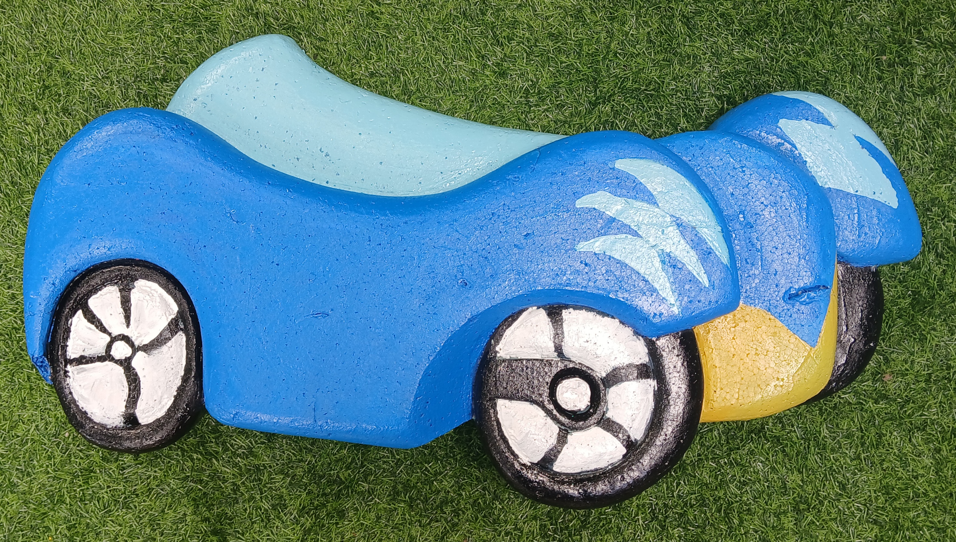 Blue Regiform Car Prop - WithOut Support