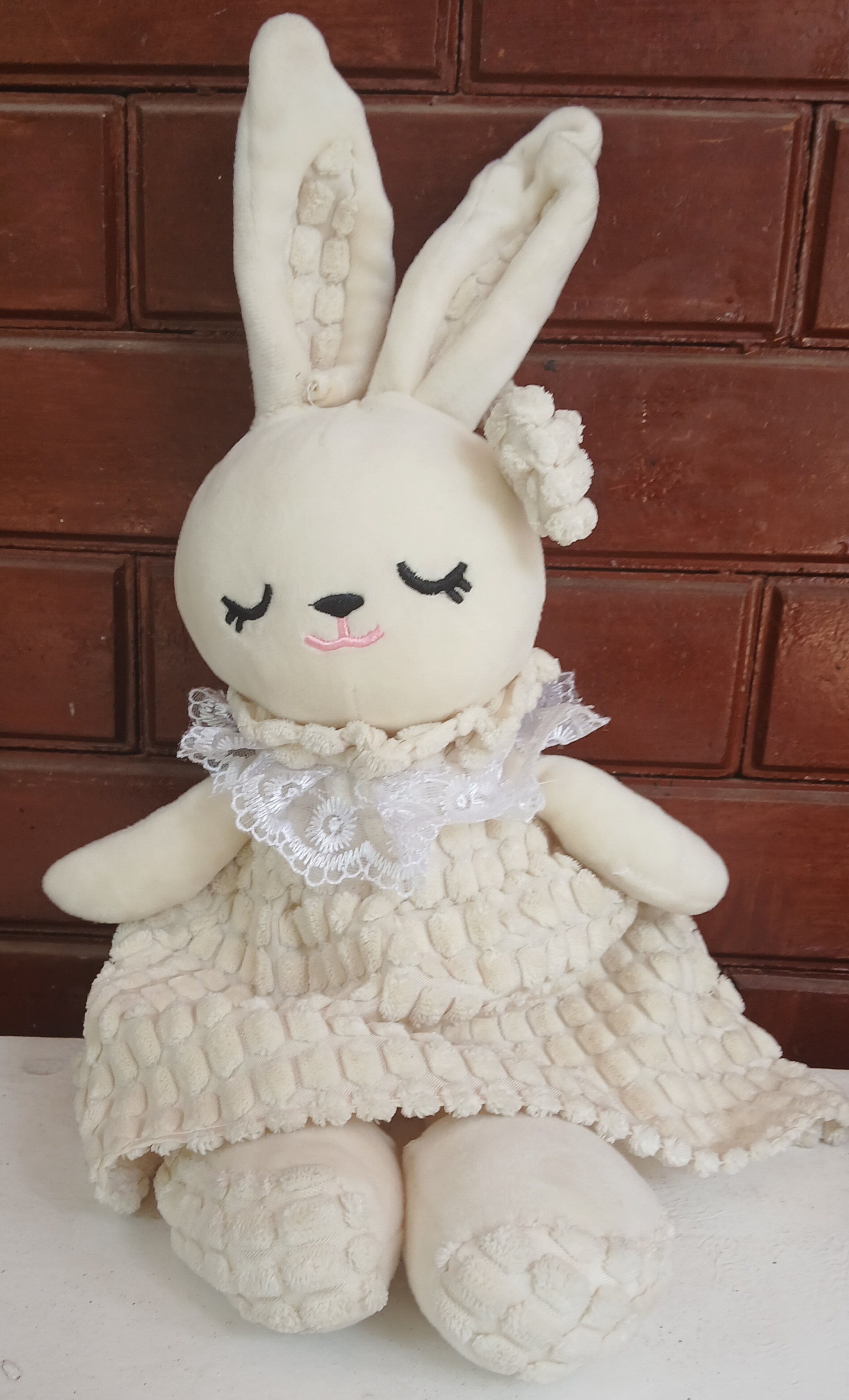 White Bunny - Soft Plush
