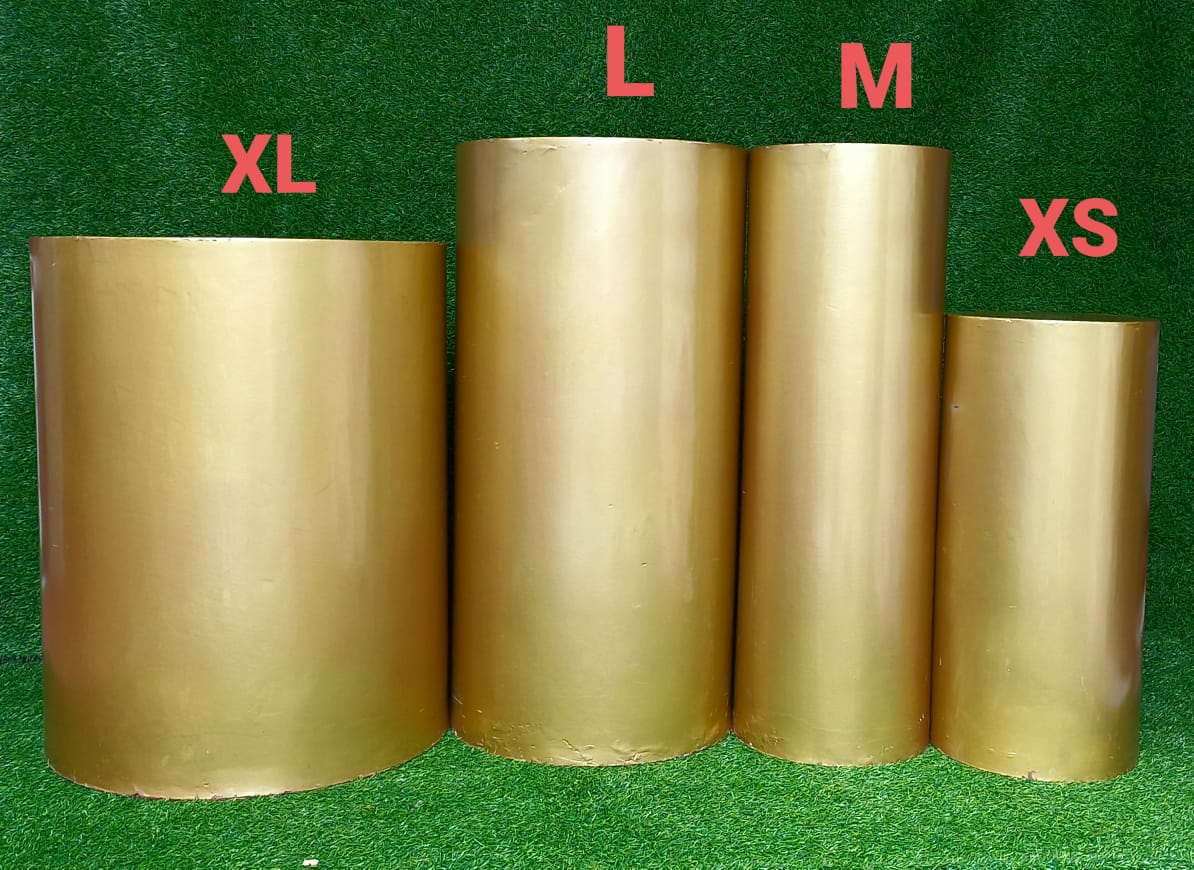 No.4 Diameter : 12 Inches
 Height : 26 Inches
Circumferance : 39.5 Inches