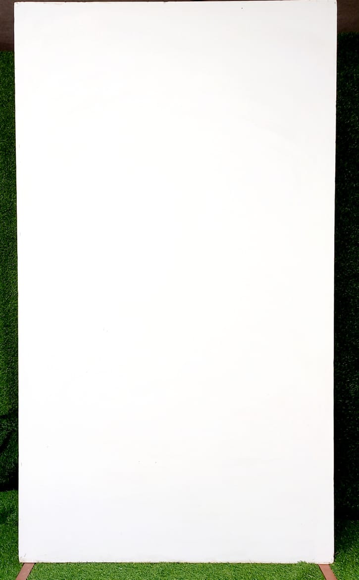 White Square
Width : 4 Feet 
Height : 7 Feet