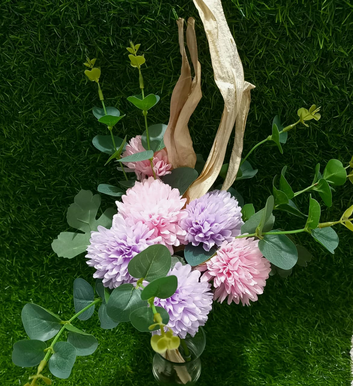 Pink purple flowers