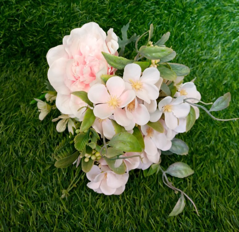 light pink flowers