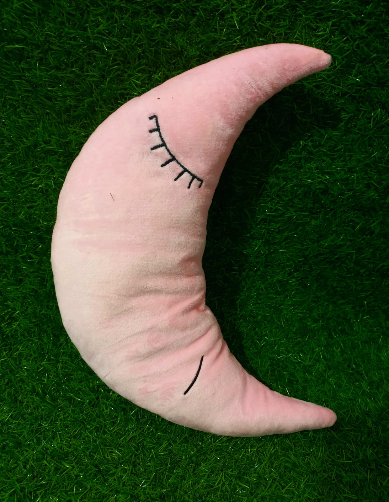 pink moon cushion