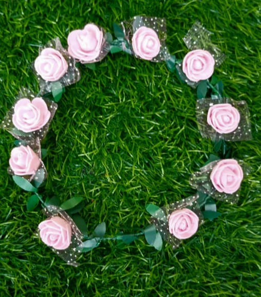 Floral crowns small pink