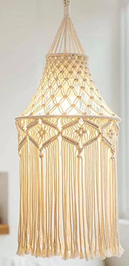 Macrame Chandelier