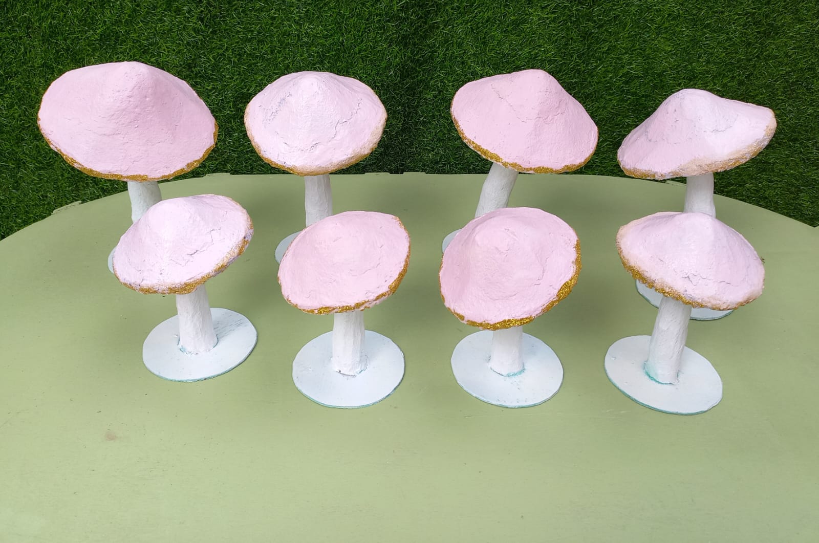 Table Top Mushroom Set Of 8