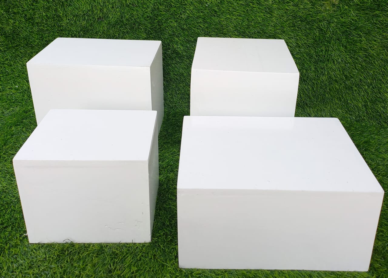 *1 Square : Width : 9 Inches./ Length : 9 Inches./ Height : 9 Inches
*2 Square Small : Width : 7 Inches./ Length : 7 Inches./ Height : 8.5 I nches.
*3 Rectangle Height : Width : 7.5 Inches./ Length : 11 Inches./ Height : 9 Inches.
*4 Rectangle Short : Width : 9 Inches./ Length : 12 Inches./ Heigth : 9 Inches.