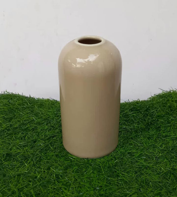 Peach Glass Bottles Small ( Vase )
