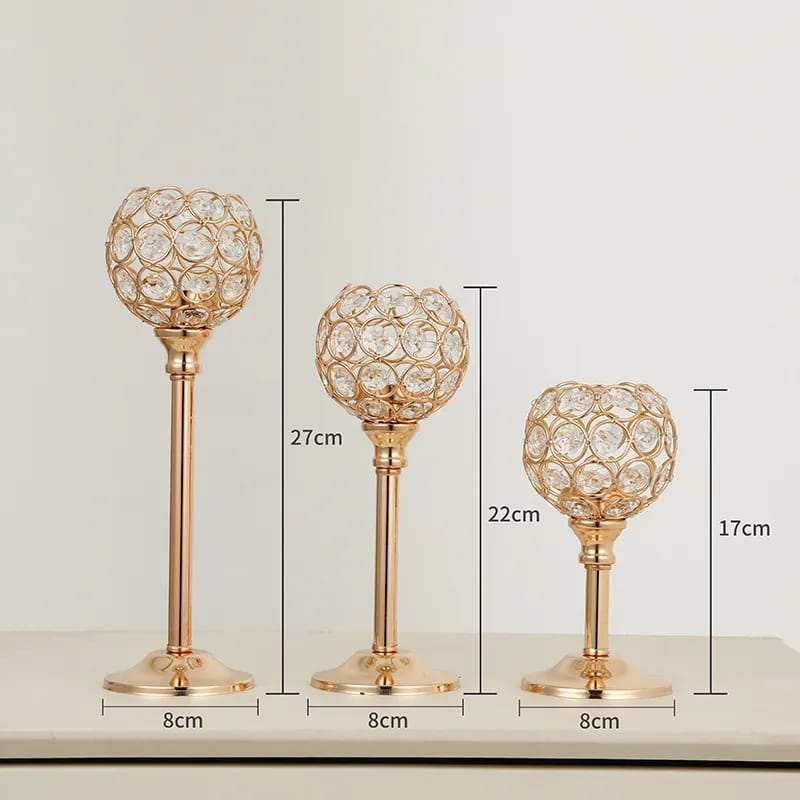 01 : Height : 10 Inches
       Diameter : 2 Inches
02 : Height : 8 Inches
        Diameter : 2 Inches
03 : Height : 6 Inches
        Diameter : 2 Inches