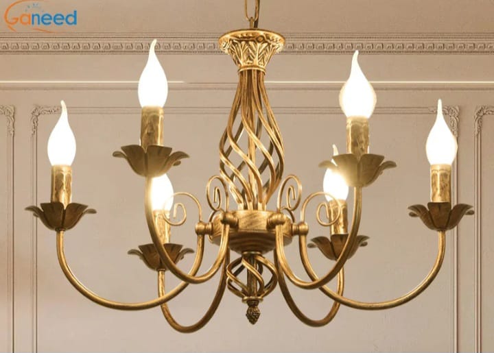 Gold Chandelier Light