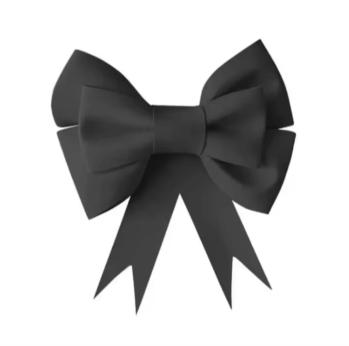 Black Bow For Backdrops