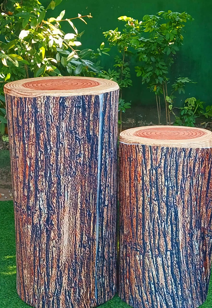 Large Cylindrical Height : 03 Feet
                               Diameter : 18 Inches
Small Cylindrical Height : 28 Inches
                               Diameter : 15 Inches