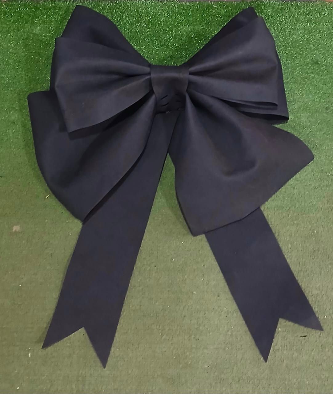 Black Bow For Backdrops