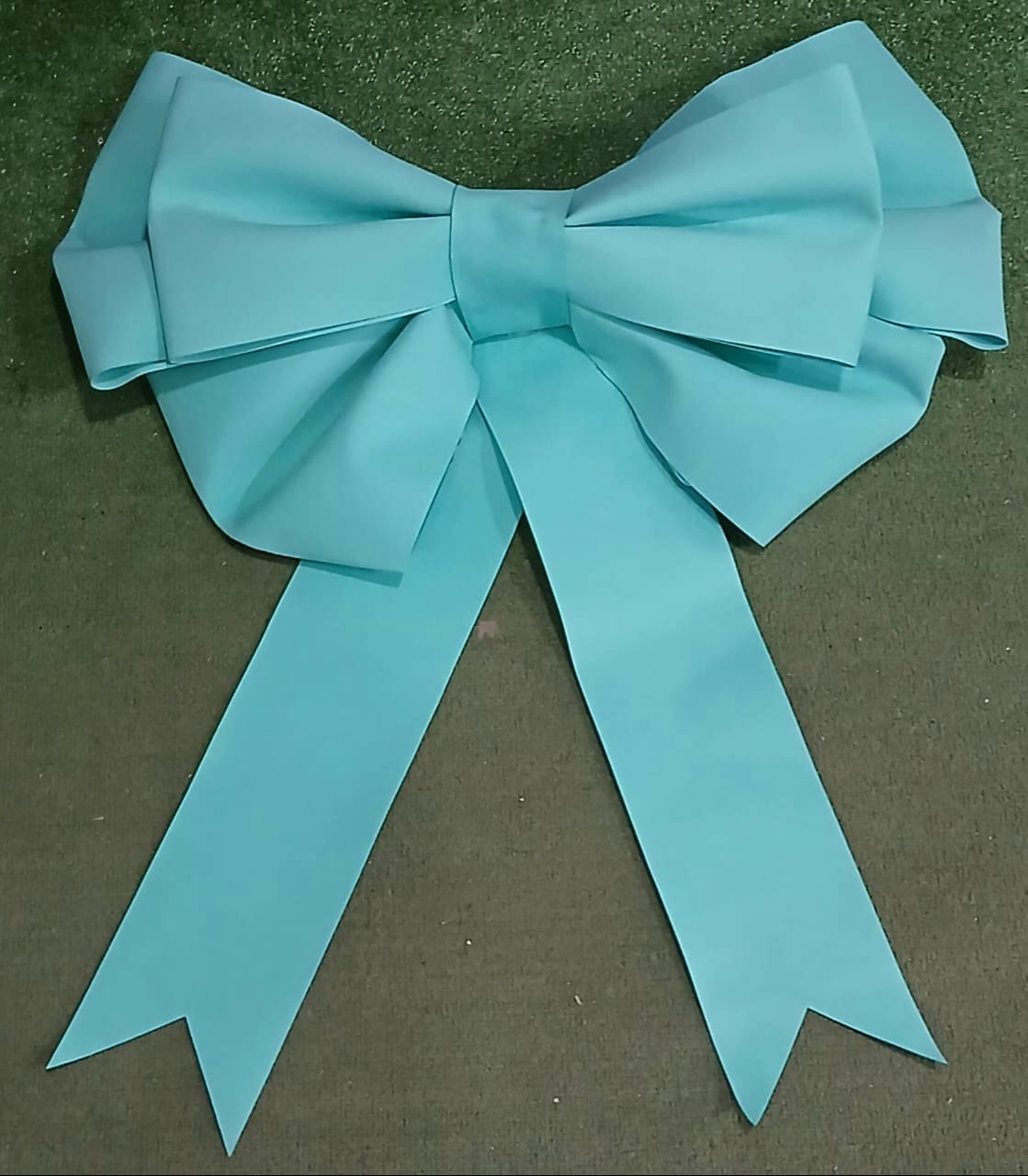 Teal Bow For Backdrops