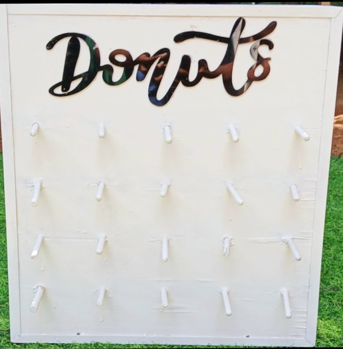 20 Holder Doughnut White
