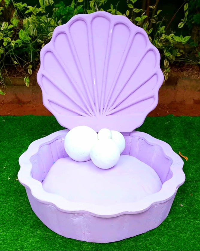 Purple Shell For PhotoShoot - Sea