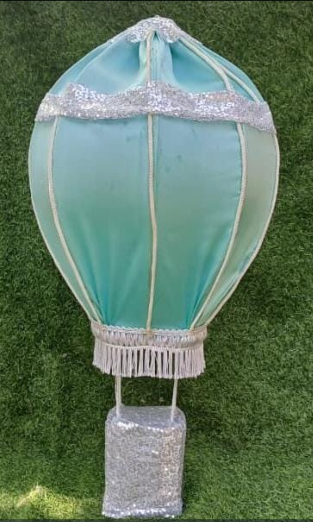 Hot Air Balloon Blue