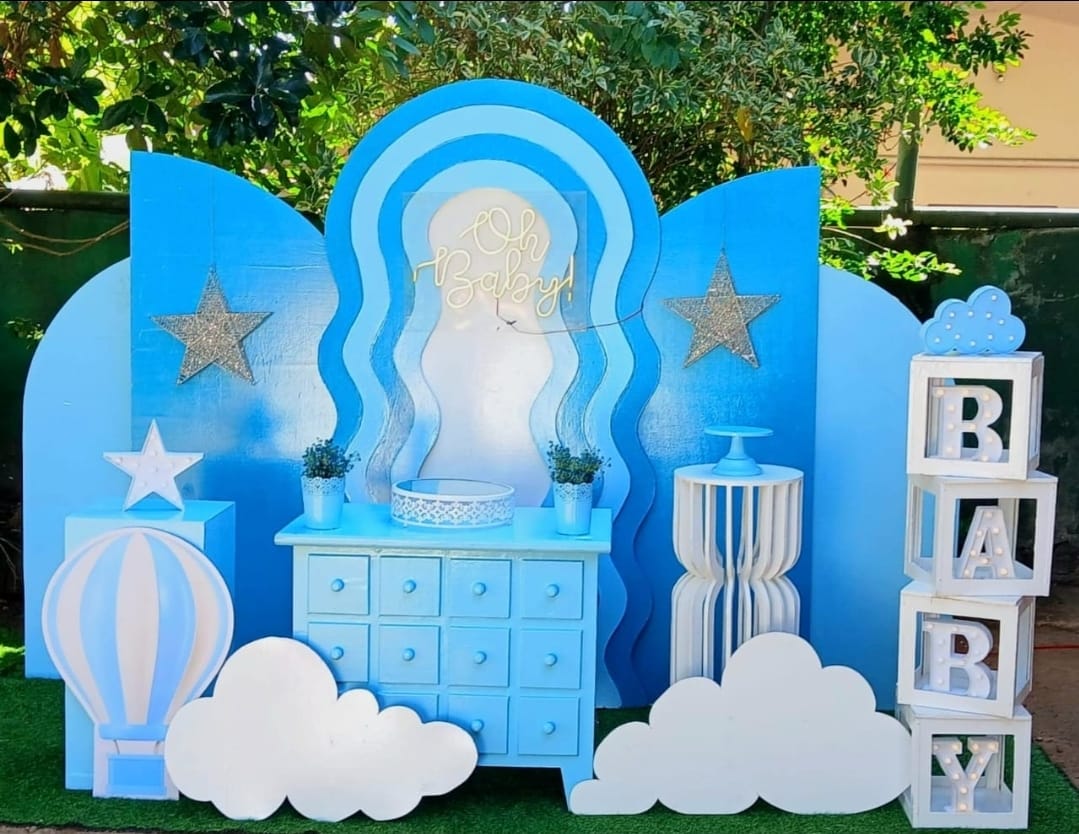 Oh Baby SetUp / Blue / White / Cloud