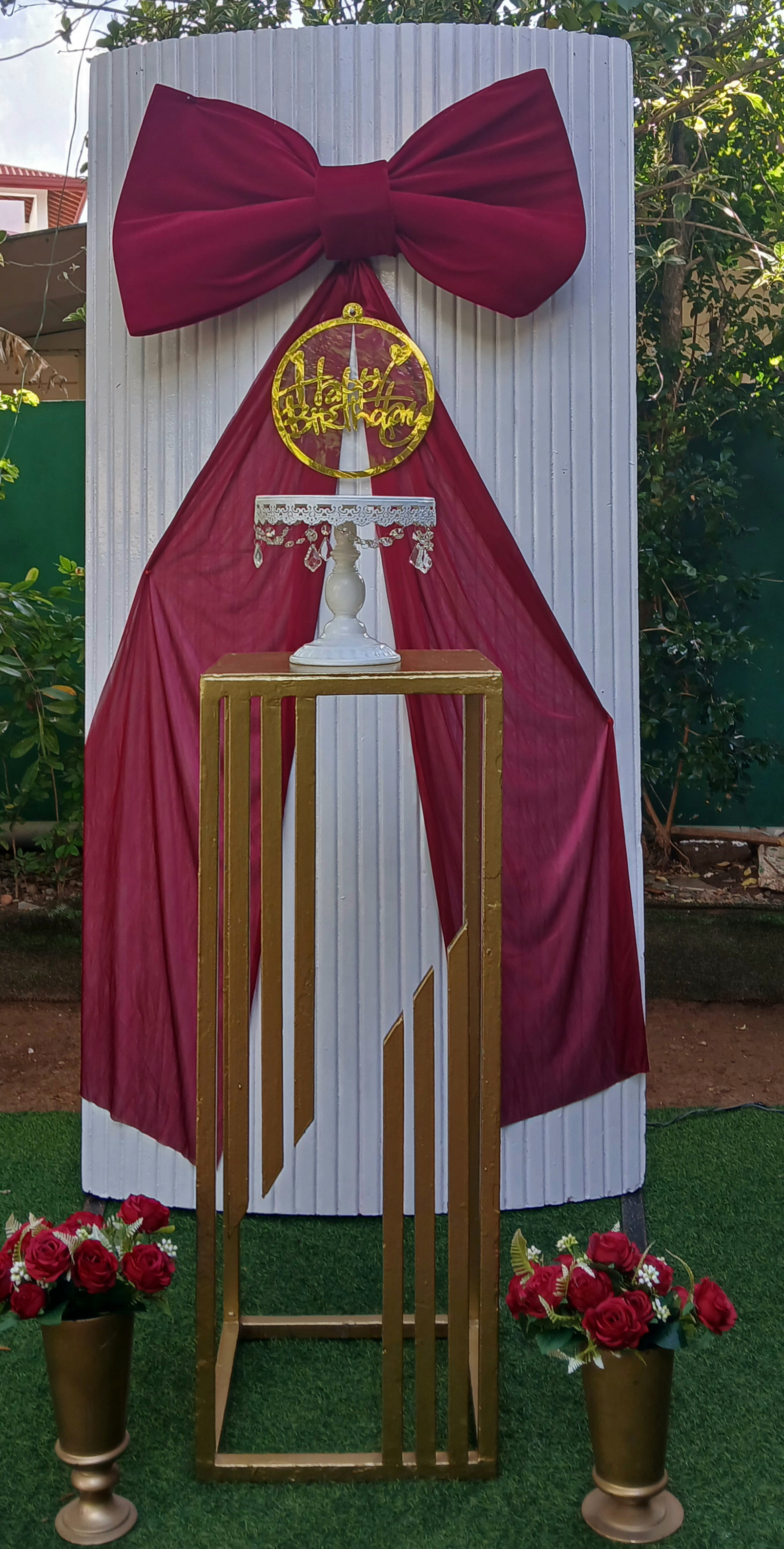 Bow Theme SetUp / Red / Gold / Bow