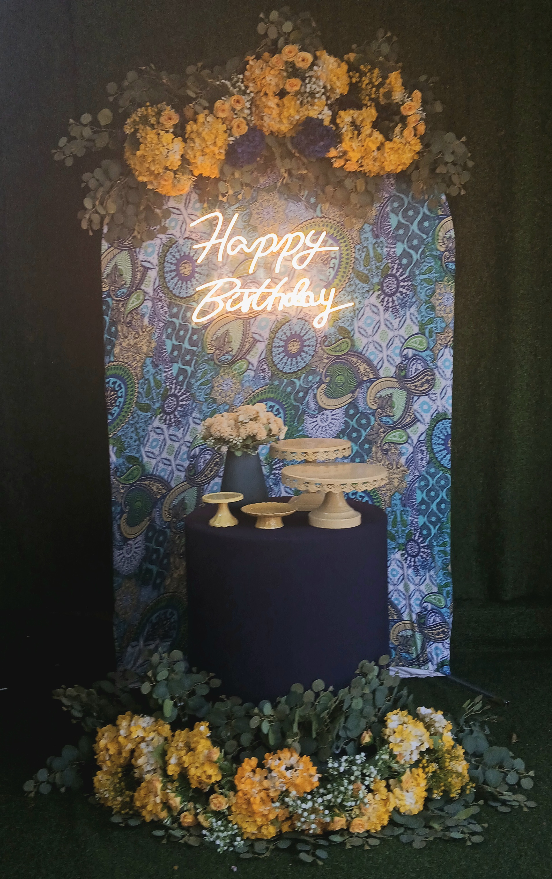 Blue Theme SetUp / Blue / Yellow / HBD