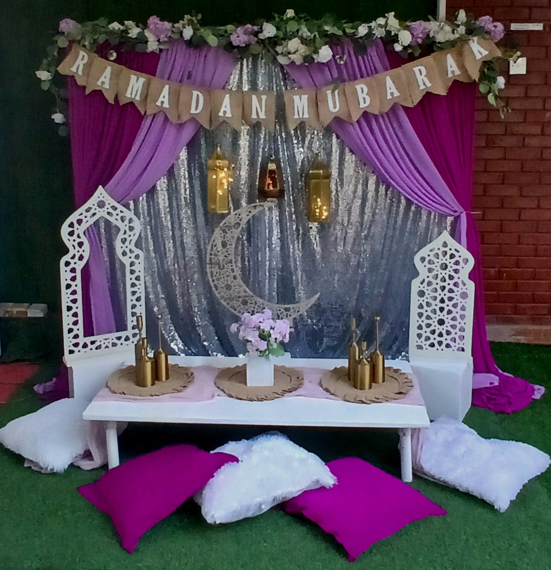 EID SetUp / Purple / White / Shimmer