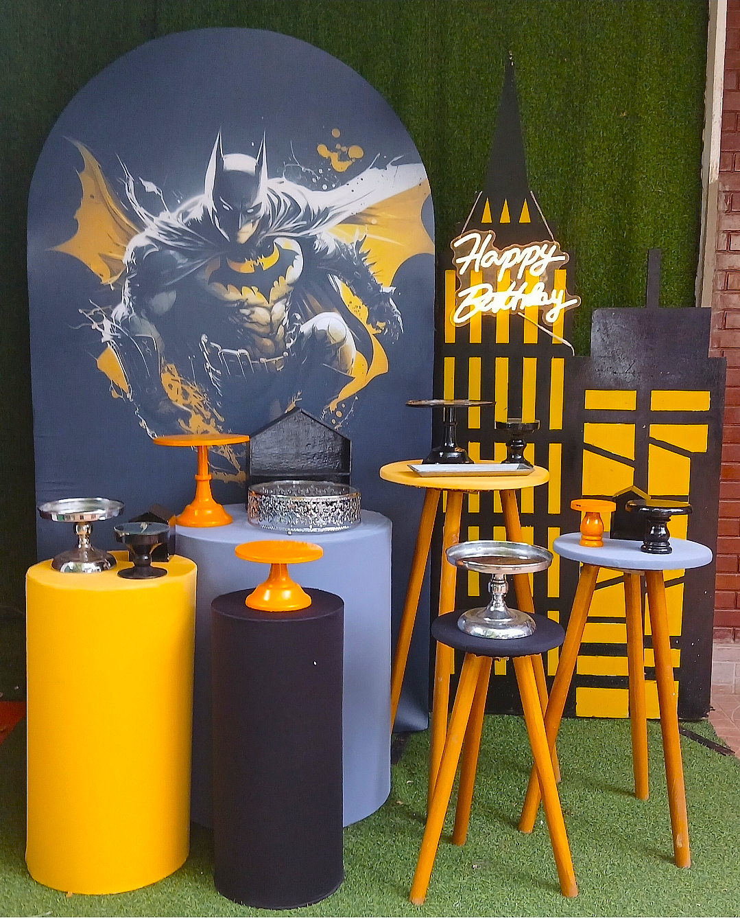 BatMan Theme SetUp / Black / Yellow / HBD