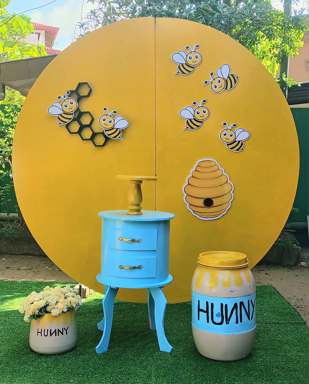 Bee Theme SetUp / Yellow / Black / Blue
