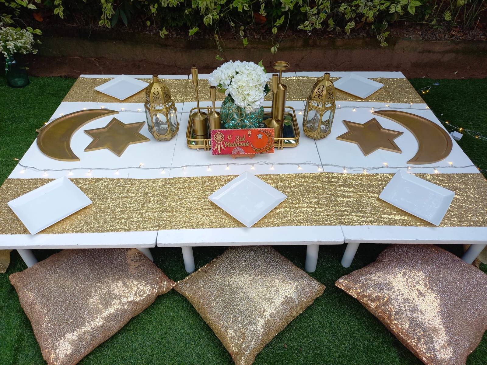 EID/ seating/ cushion Setup 04 / Ramadan