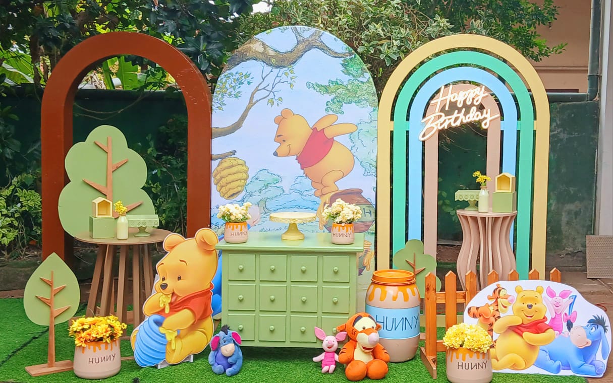 Pooh Bear SetUp 02 / Green / Yellow