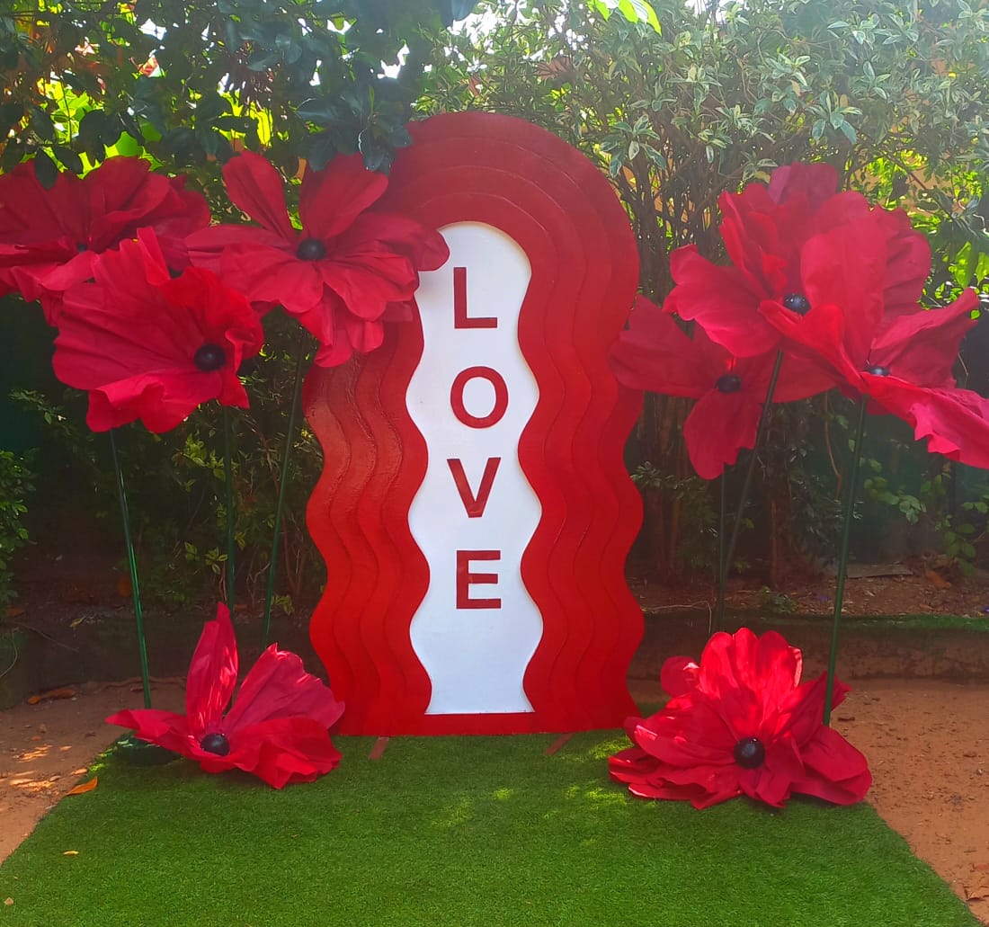 Engagement Theme SetUp / Velantine / Love / Red