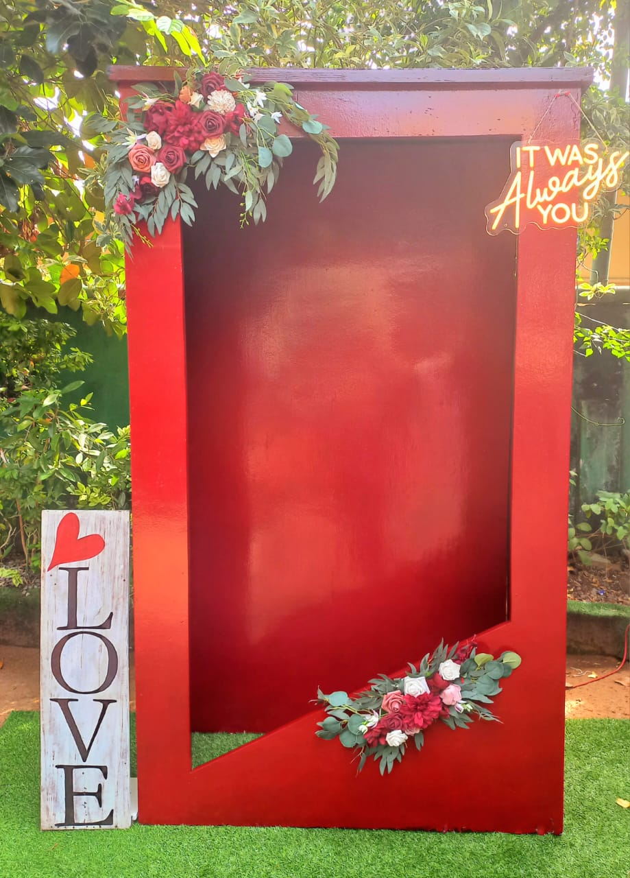 Valentine Theme SetUp / Love / Red / Photo Shoot