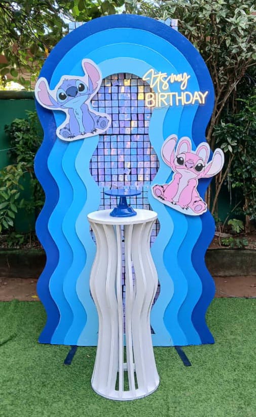 Stitch Theme SetUp / Blue / Pink / White