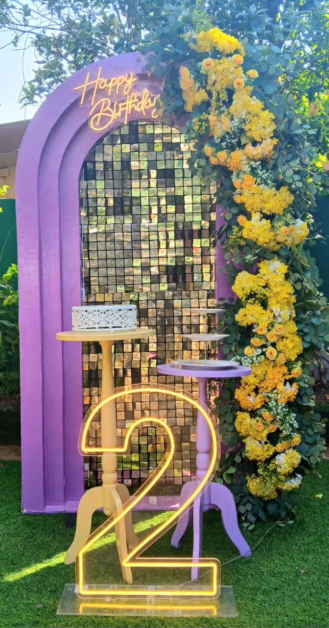 Purple SetUp / Purple / Yellow / Flower