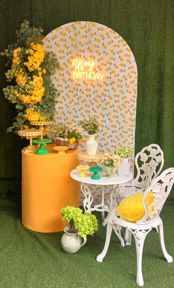 Lemon Theme SetUp / Yellow / White / Green