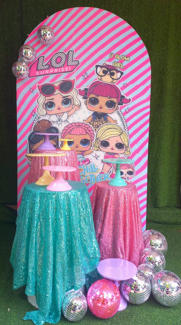 LOL Suprise SetUp / Pink / Teal / Shimmer / Disco / Silver