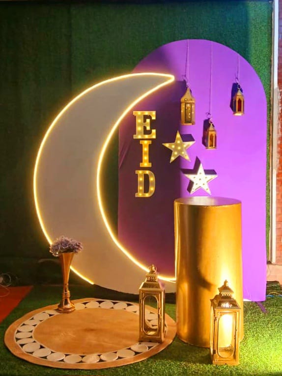 EID SetUp / Ramadan / Gold / White