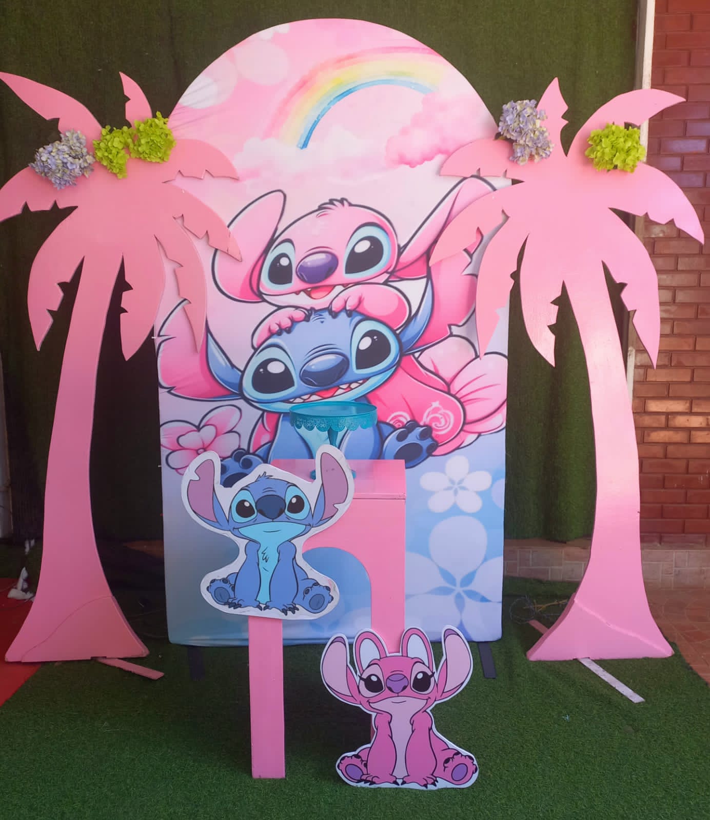 Stitch Theme SetUp / Pink / Blue / Green