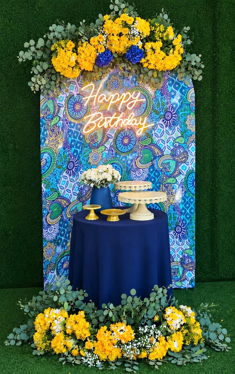 Blue Theme SetUp / Blue / Yellow / HBD