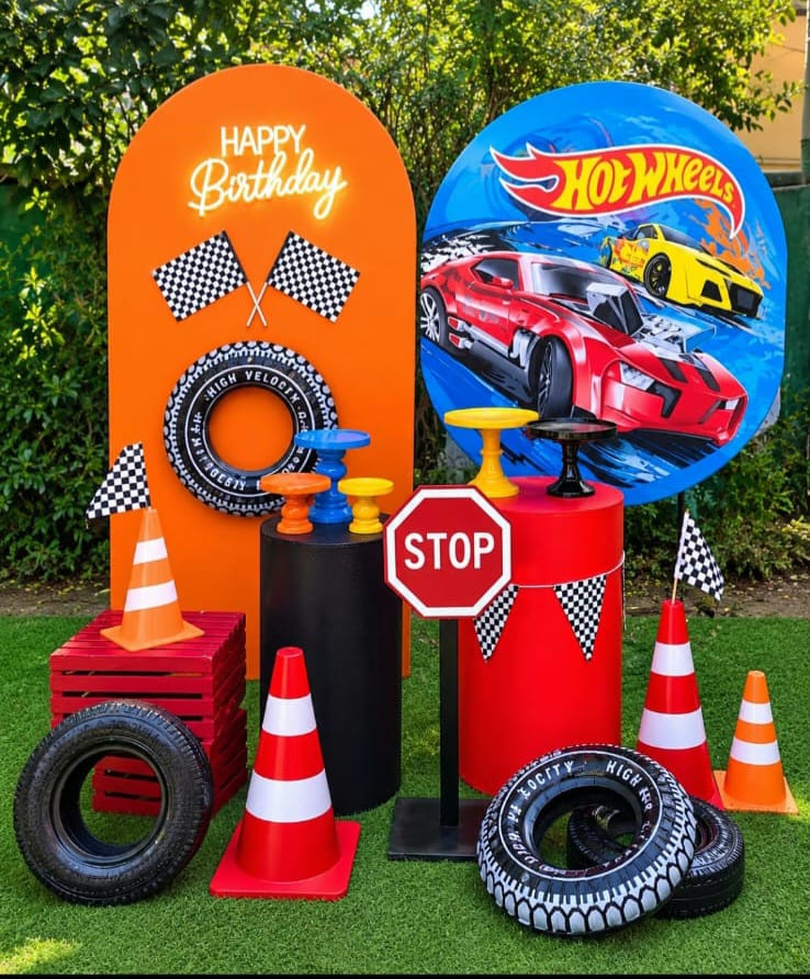 Hot Wheel Theme SetUp / Orange / Black / Vehicle