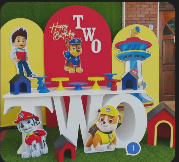 Paw Patrol SetUp / Red / Yellow / Blue