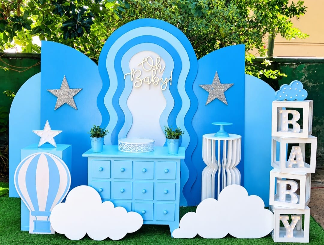 Oh Baby SetUp / Blue / White / Cloud