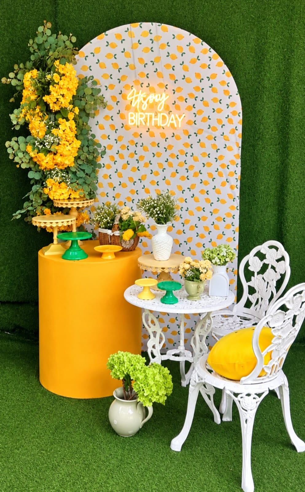 Lemon Theme SetUp / Yellow / White / Green
