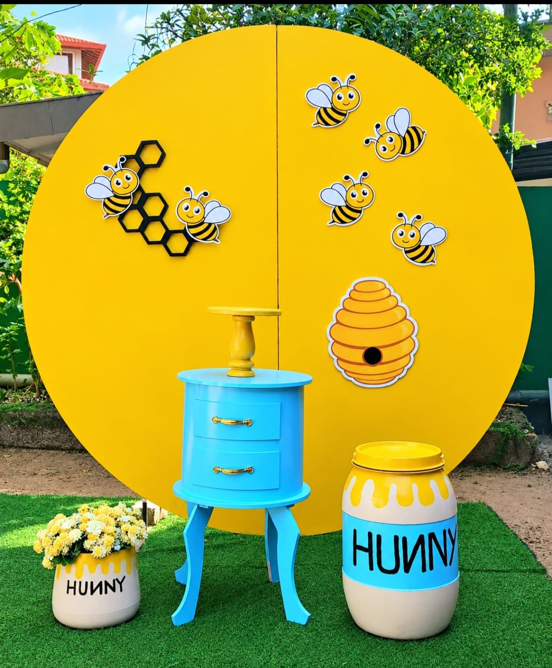 Bee Theme SetUp / Yellow / Black / Blue