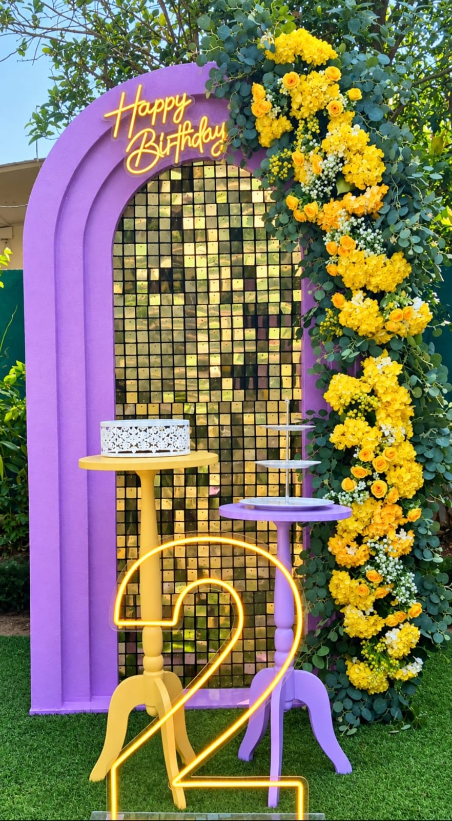 Purple SetUp / Purple / Yellow / Flower